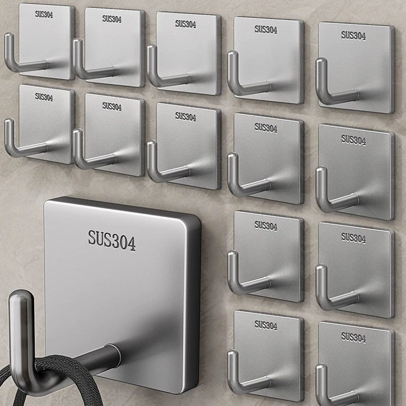 Robe Hook Adhesive - Gancho Adhesivo de Acero Inoxidable de