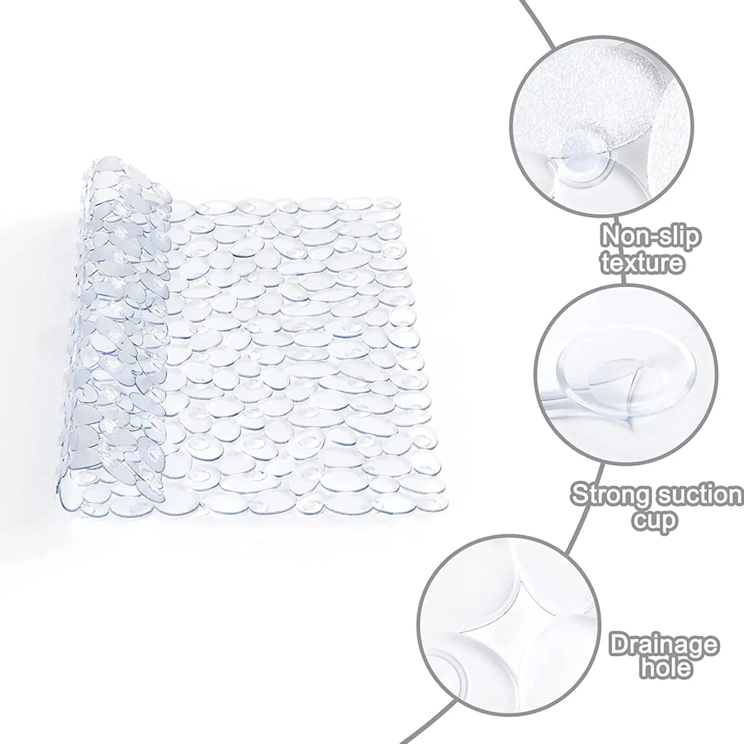 Zara Home Bathroom - Alfombra de ducha antideslizante de primera