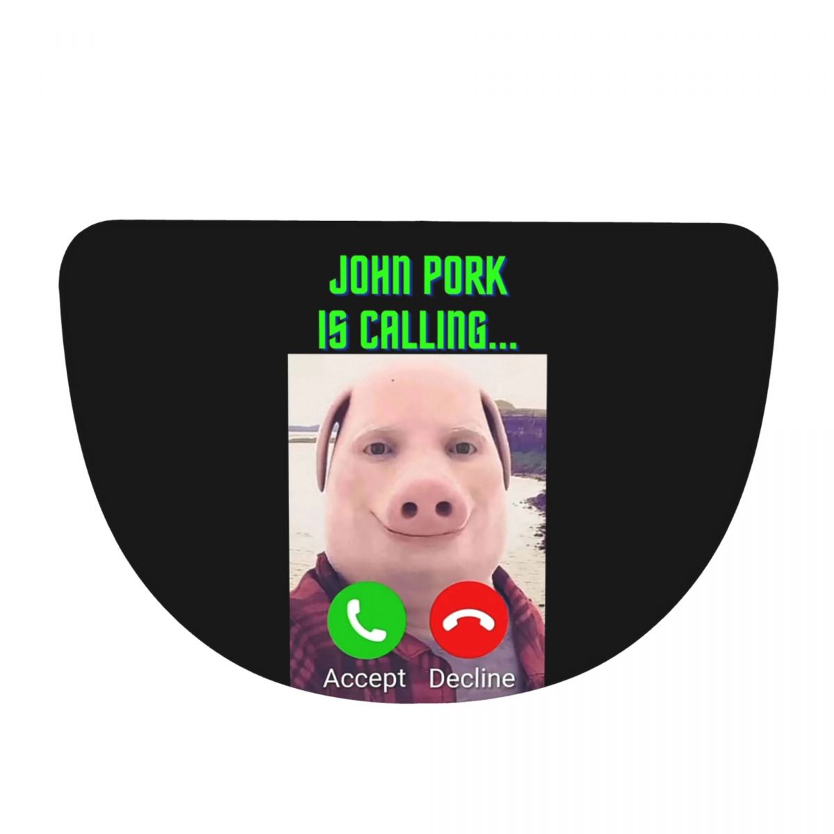 Home Bathroom Called - John Pork Is Calling - Tapete