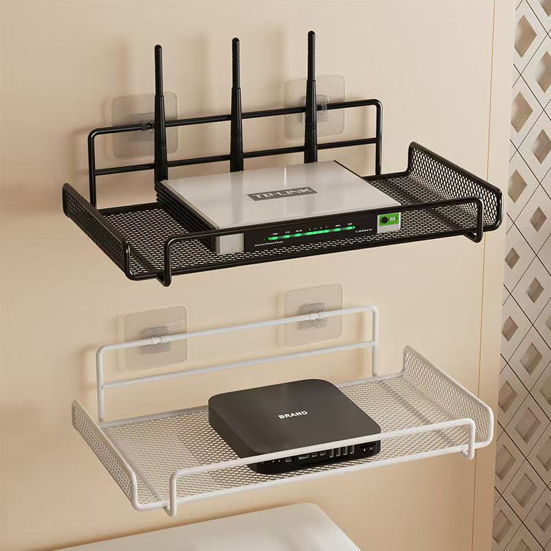 Home Bathroom Organizer - Estante de pared para router, sin