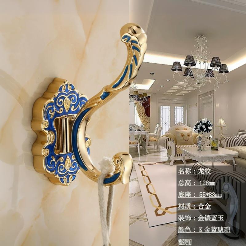 Jet Home Bathroom Accessories - Ganchos de Pared de Metal Color