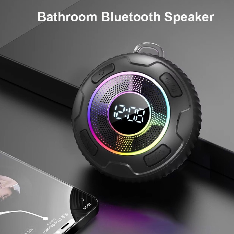 Home Bathroom Called - Minialtavoz portátil con Bluetooth para baño,