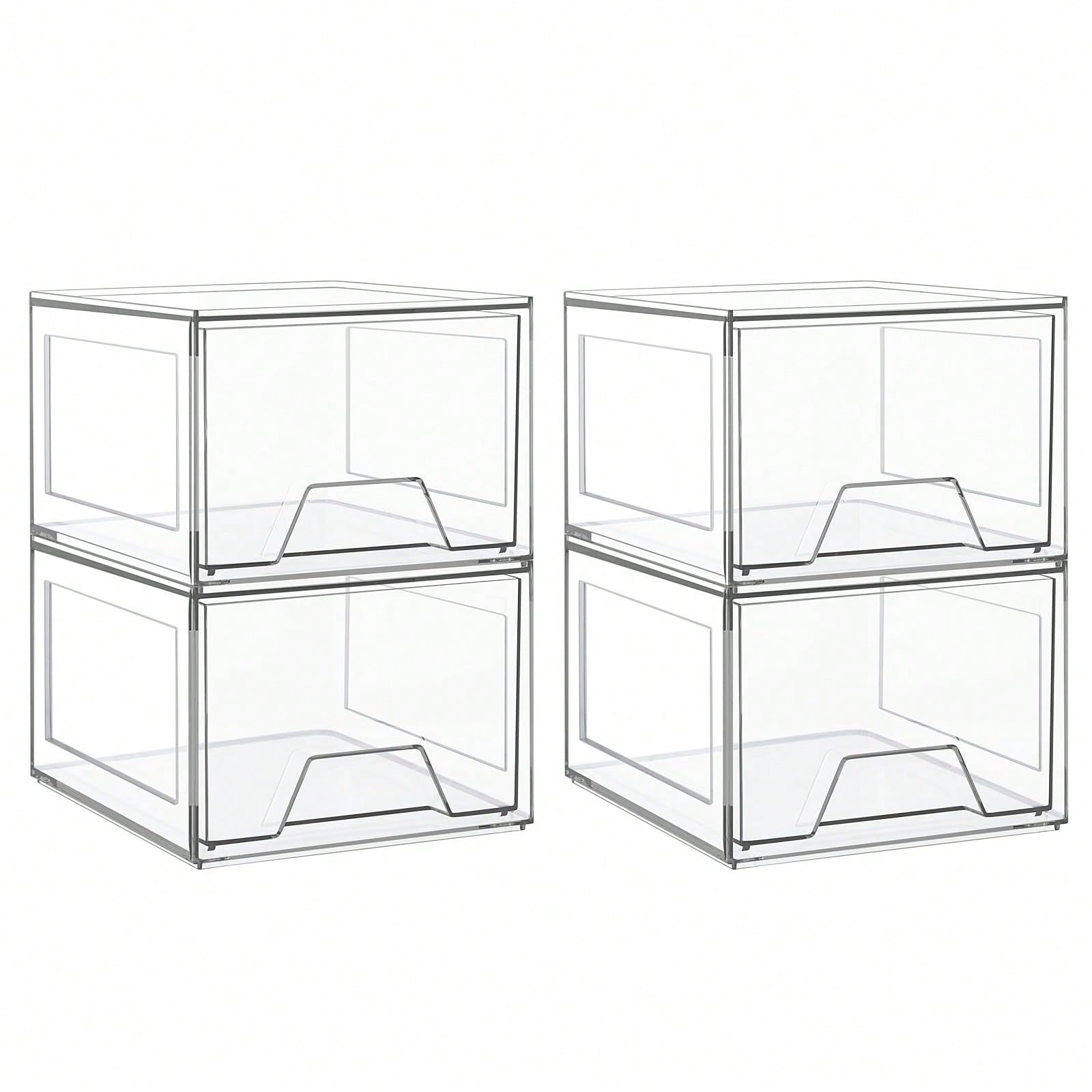 Home Goods Bathroom Cabinets - Paquete de 2/4 organizadores de maquillaje