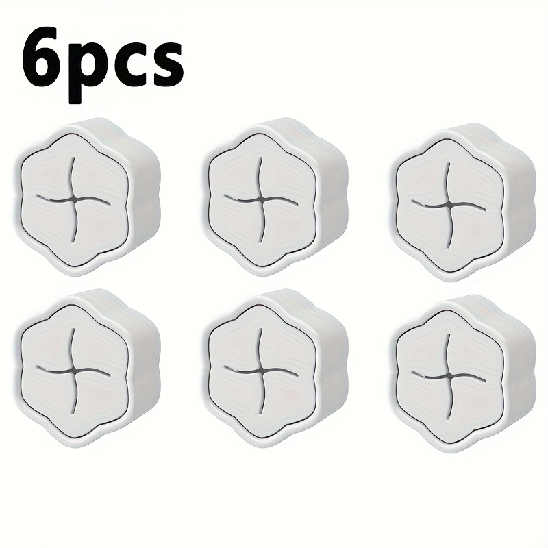 Robe Hook Adhesive - 6 Ganchos Adhesivos para Toallas, Sin