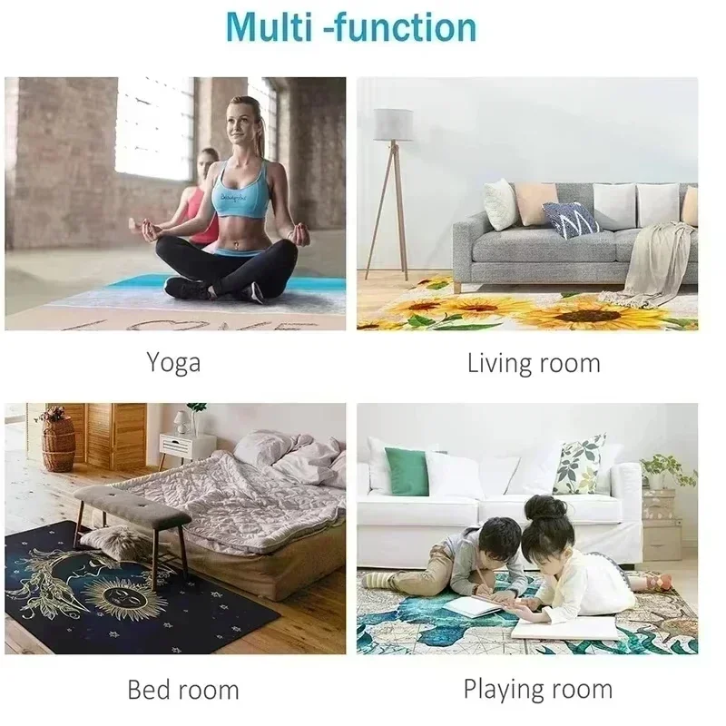 Alfombra con patrón de recorda - Home Bathroom Called reseña y precio