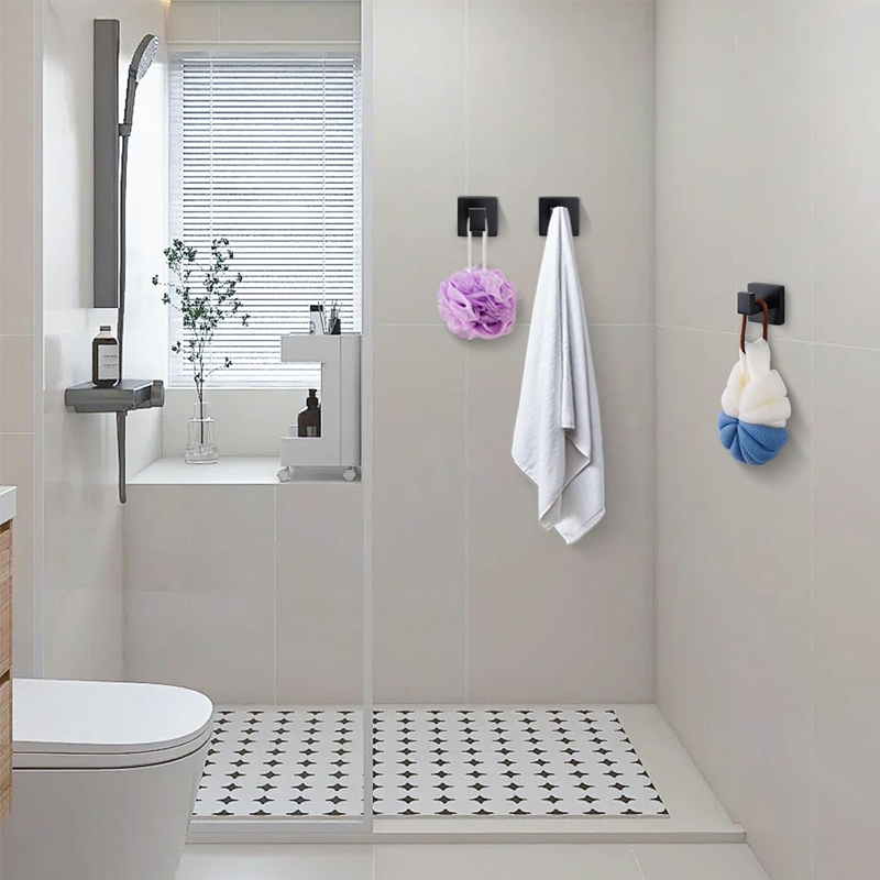 Gancho para Toallas Negro Mate - Robe Hook Adhesive reseña y precio