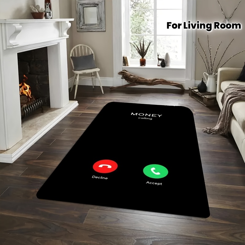 Alfombra Grande con Diseño Div - Home Bathroom Called reseña y precio