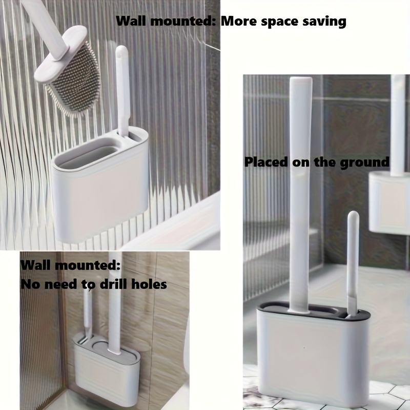 Juego de escobillas de baño pa - Home Bathroom Organizer reseña y precio