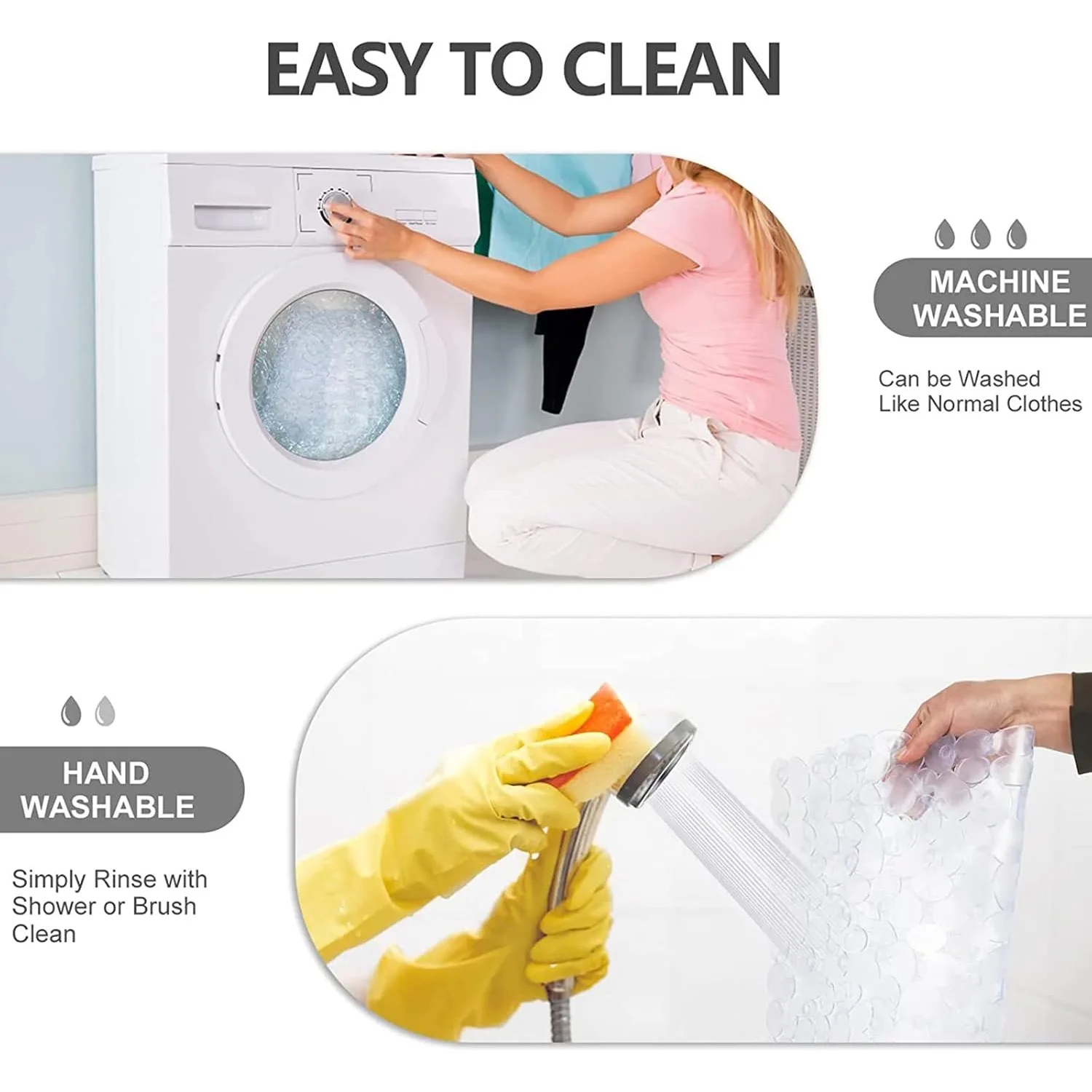 Alfombra de ducha antideslizan - Zara Home Bathroom reseña y precio