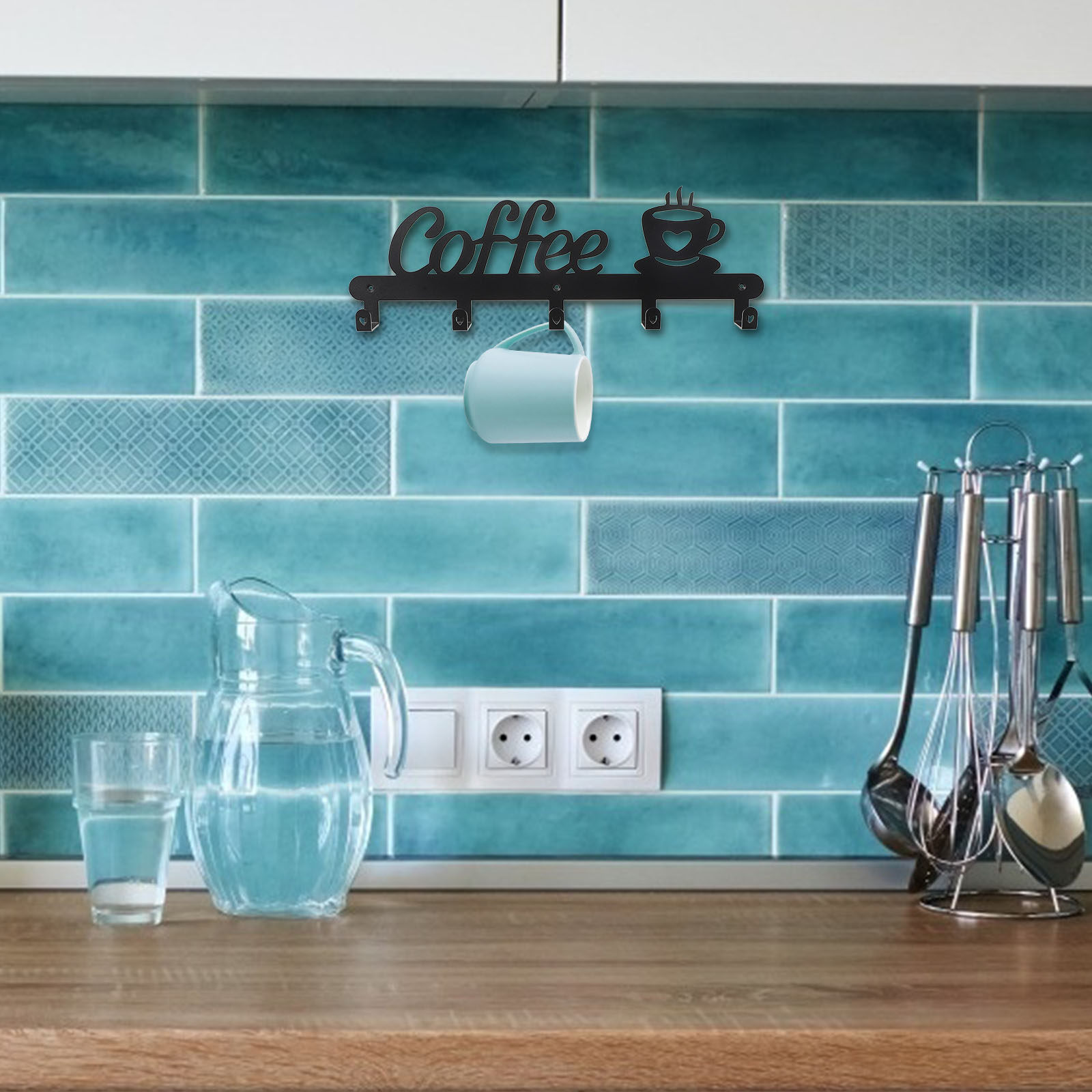 1 unidad: soporte metálico par - Home Bathroom Organizer reseña y precio