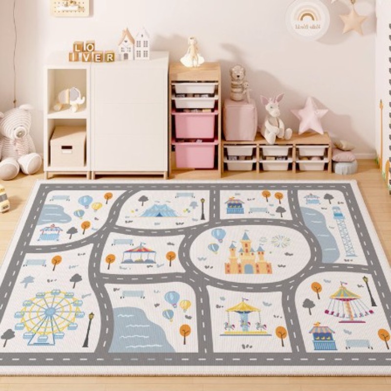 Alfombra para niños, alfombra  - Home Bathroom Plan reseña y precio