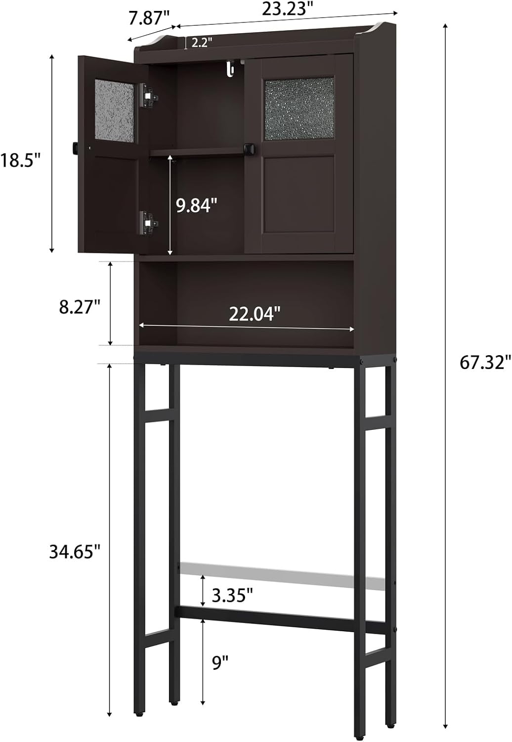 Mueble de almacenamiento para  - Home Goods Bathroom Cabinets reseña y precio
