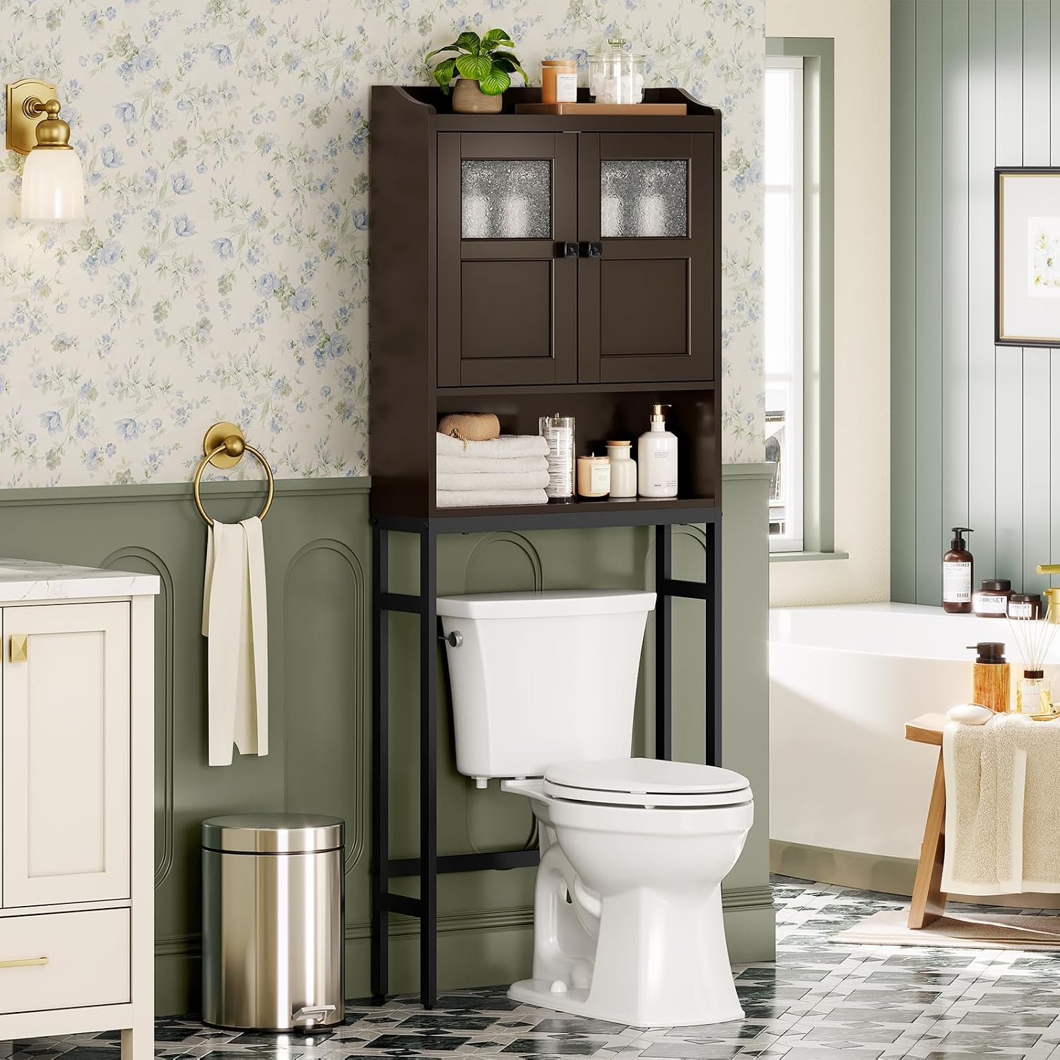 Mueble de almacenamiento para  - Home Goods Bathroom Cabinets reseña y precio