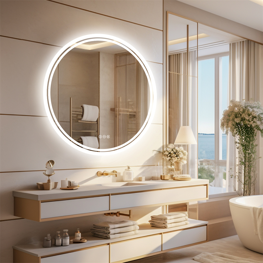 Espejo de Baño Redondo LUVODI  - Zara Home Bathroom reseña y precio