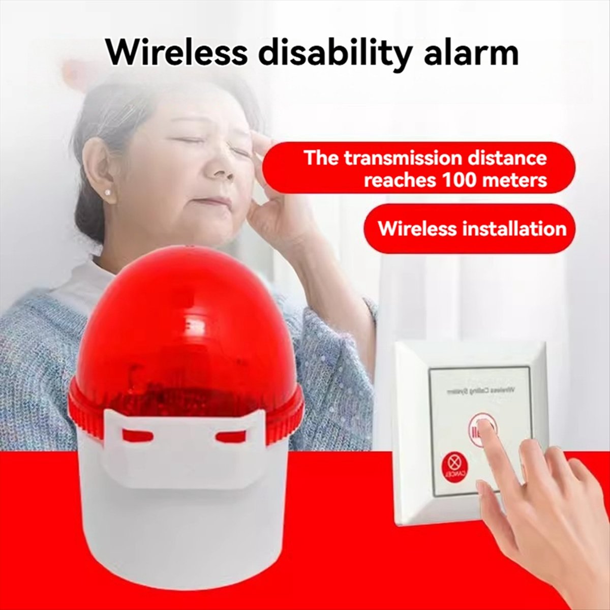 A40I Alarma de Llamada Inalámb - Home Bathroom Called reseña y precio