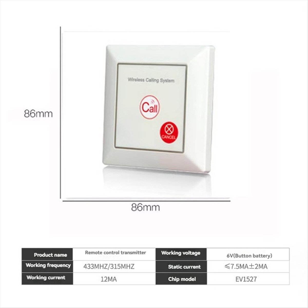 A40I Alarma de Llamada Inalámb - Home Bathroom Called reseña y precio