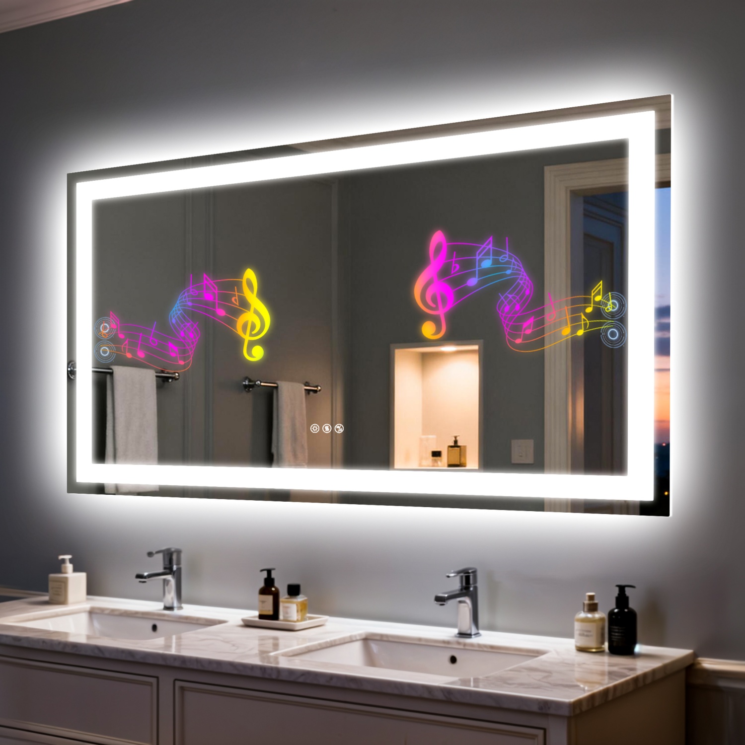 Espejo LED para baño de 50/60/ - Zara Home Bathroom reseña y precio