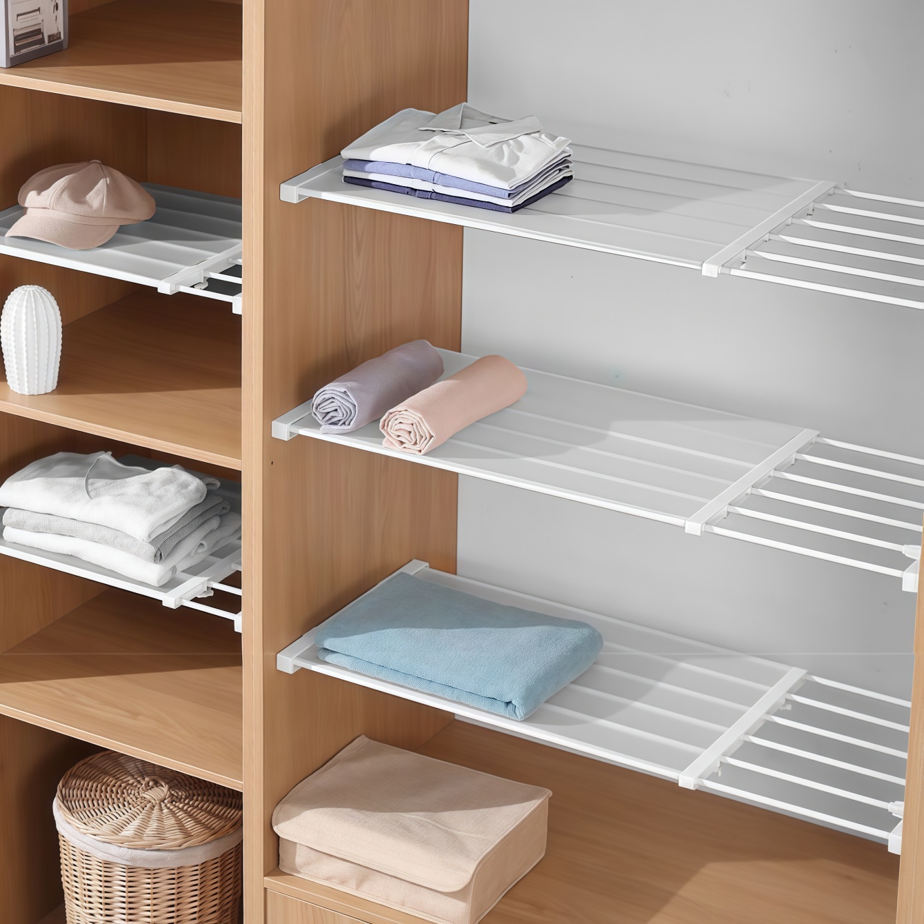 Estante de tensión para armari - Home Goods Bathroom Cabinets reseña y precio
