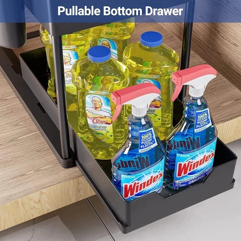 Organizador de 2 niveles para  - Home Goods Bathroom Cabinets reseña y precio