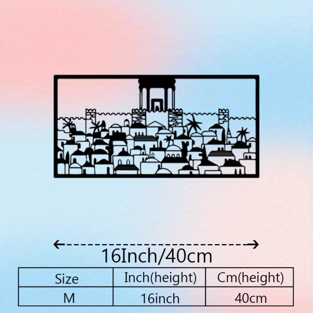 CIFBUY Arte de pared de metal, - Home & Bathroom Building Products Pte Ltd Reviews reseña y precio